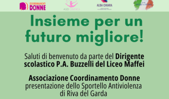 Presentazione Sportello Antiviolenza