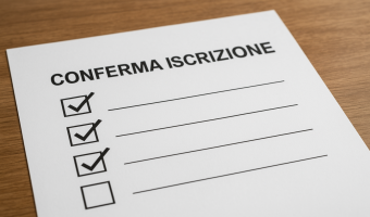 Conferma iscrizione - CLASSI PRIME