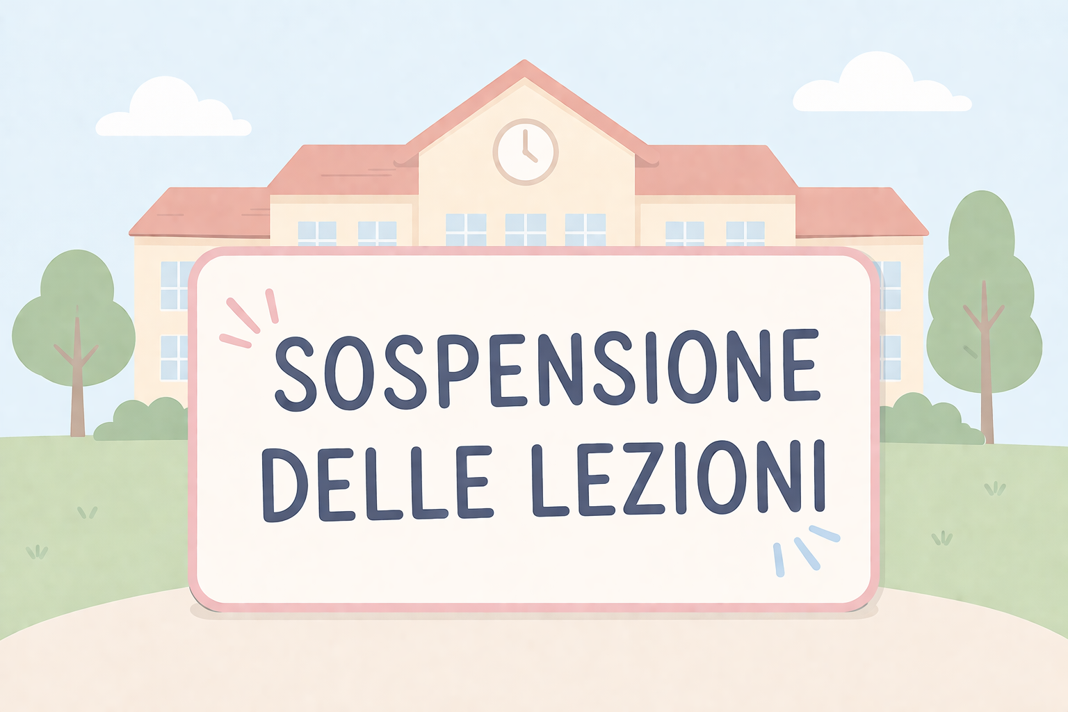 Sospensione lezioni